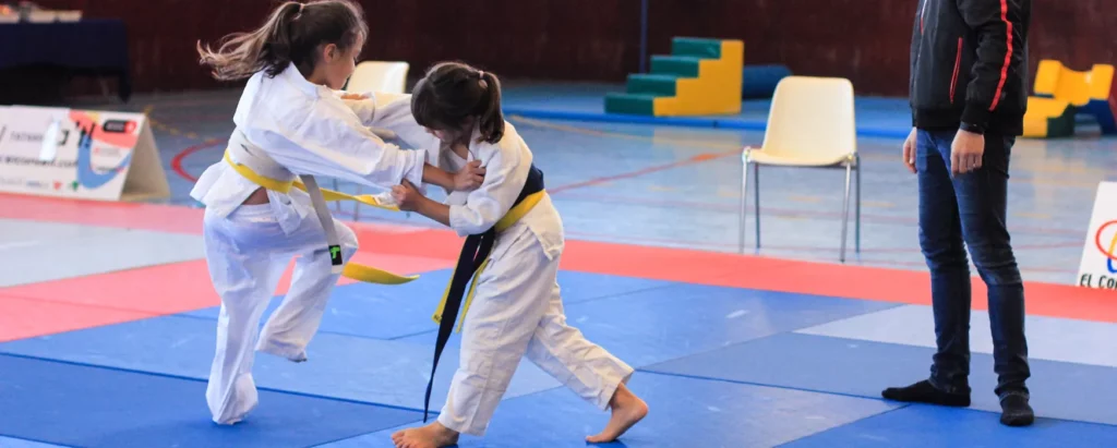 Combat femení de judo