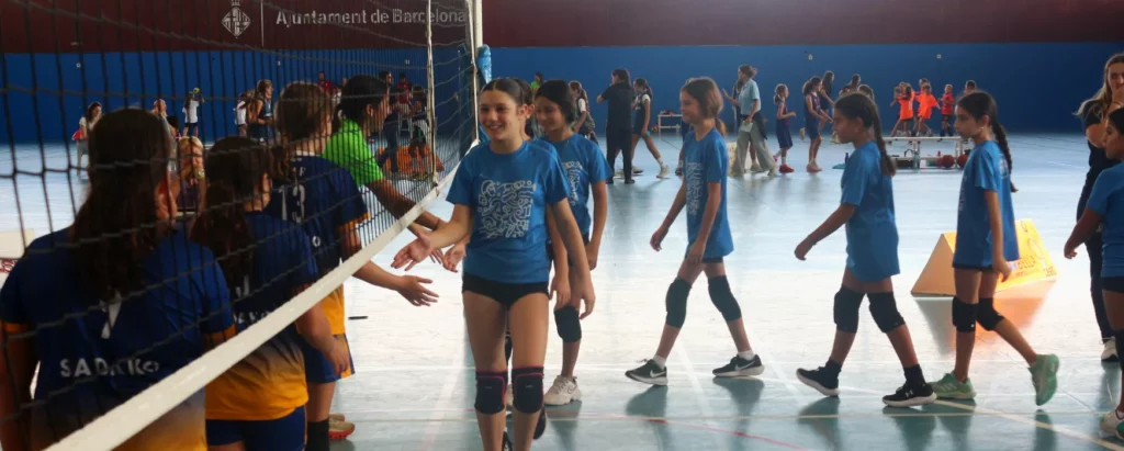 Patit voleibol escolar femení aleví