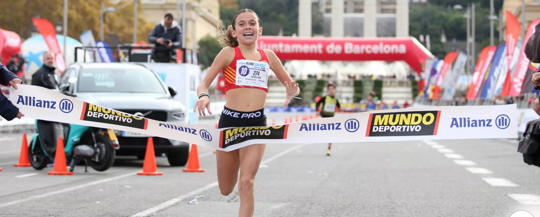 Atleta escolar guanyadora Kids Bouin