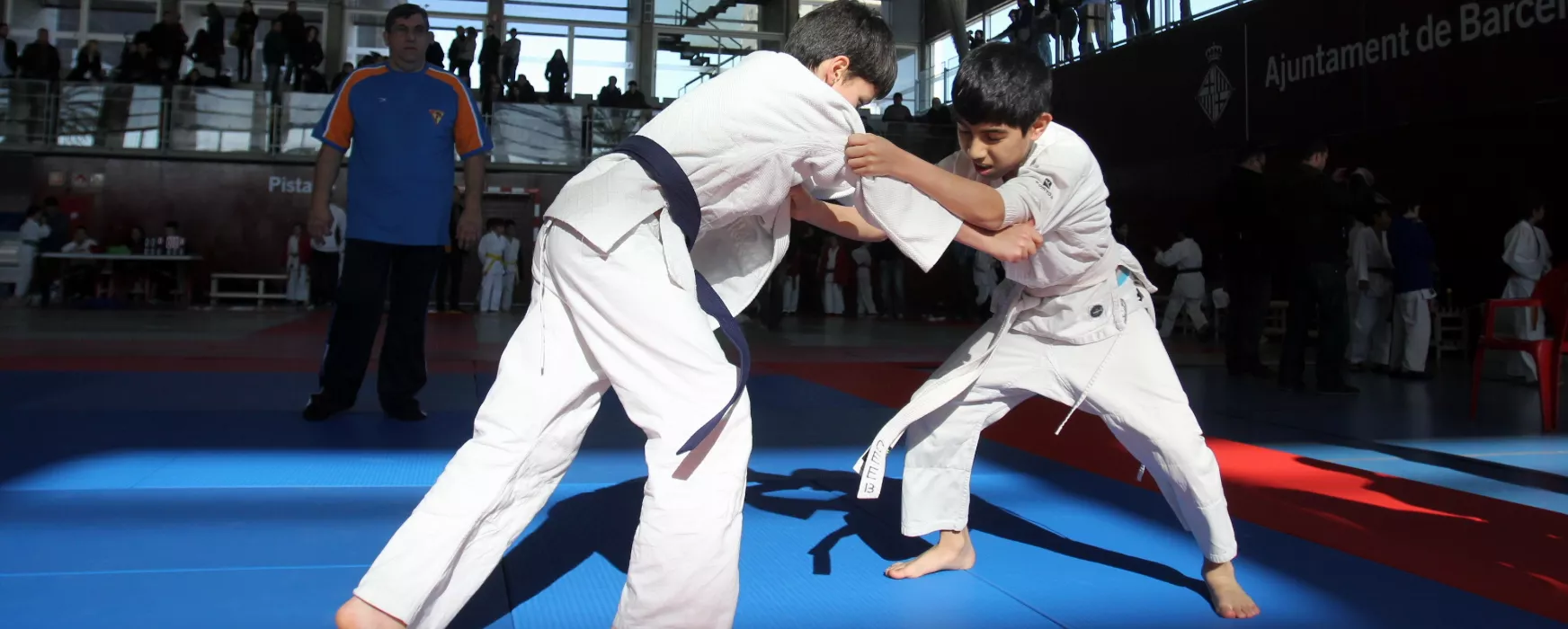 Combat de judo escolar CEEB