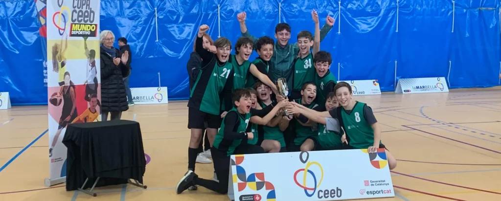 Jesuïtes Casp campions Copa CEEB 2026 bàsquet aleví mixt